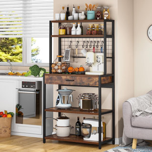 Kitchen appliance deals storage rack